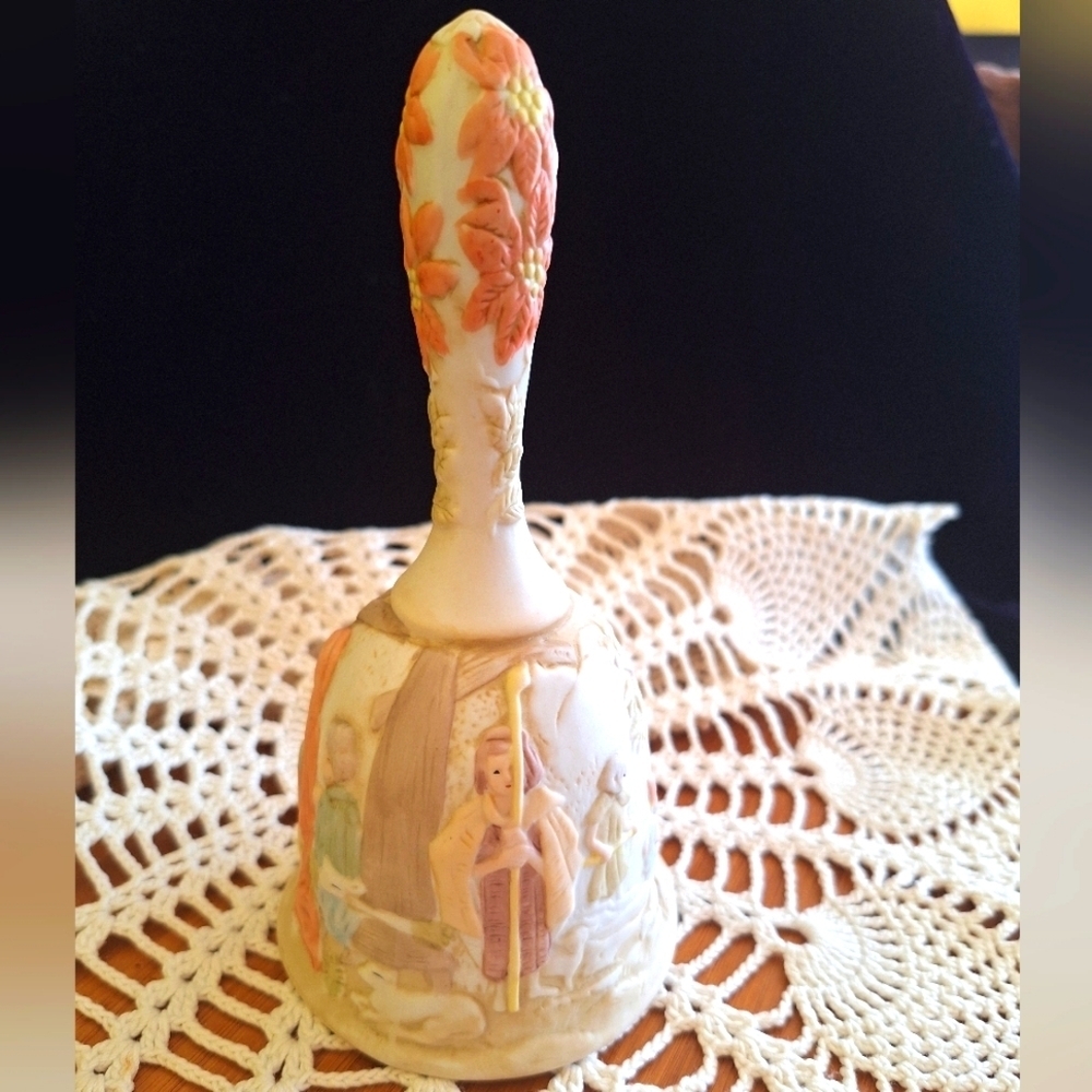 Lefton Nativity bell